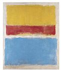 Untitled Yellow Red and Blue 1953 by Mark Rothko